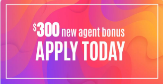 $300 new agent bonus