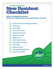 new resident checklist